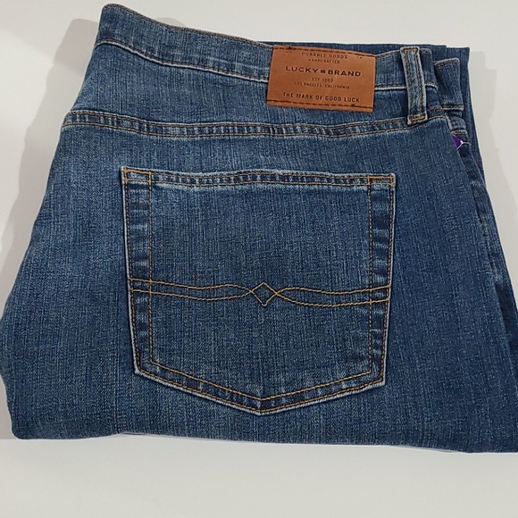 Lucky Brand Other - New Lucky Brand Mens 221 Jeans Staright Leg & Fit Blue Denim